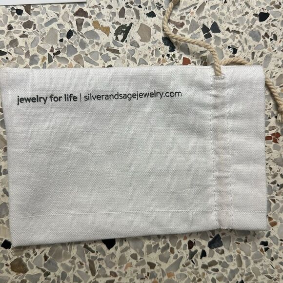 Silver & Sage Mala turquoise smoky quartz magnesite necklace red tassel - Picture 4 of 6